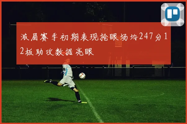 浓眉赛季初期表现抢眼场均247分12板助攻数据亮眼